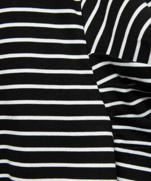 MICHEL KLEIN / ミッシェルクラン カットソー | [接触冷感]袖タックボーダーカットソー | 詳細24