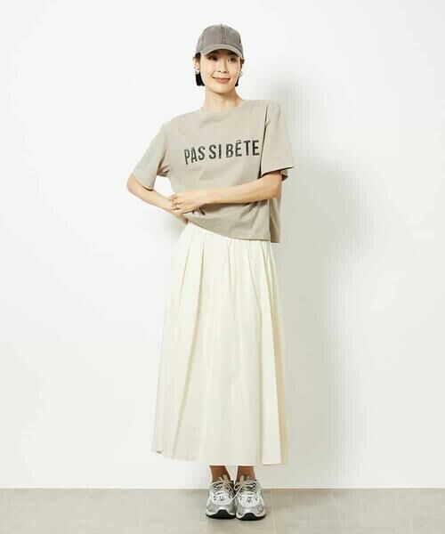 MICHEL KLEIN / ミッシェルクラン カットソー | プリントロゴＴシャツ | 詳細14