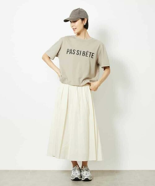 MICHEL KLEIN / ミッシェルクラン カットソー | プリントロゴＴシャツ | 詳細15