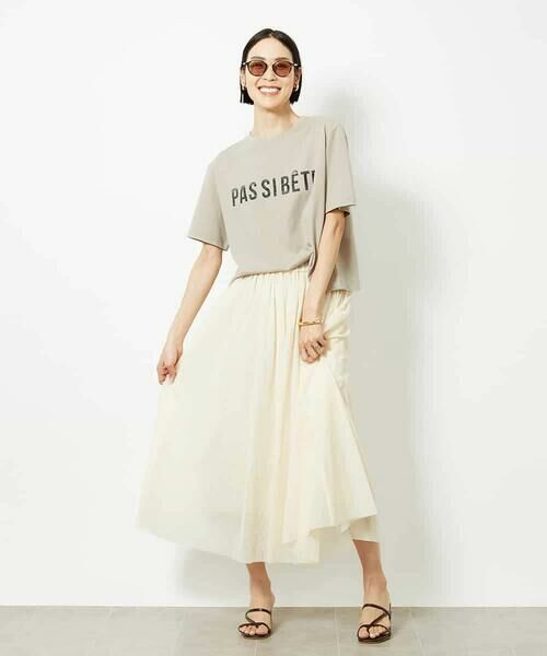 MICHEL KLEIN / ミッシェルクラン カットソー | プリントロゴＴシャツ | 詳細17