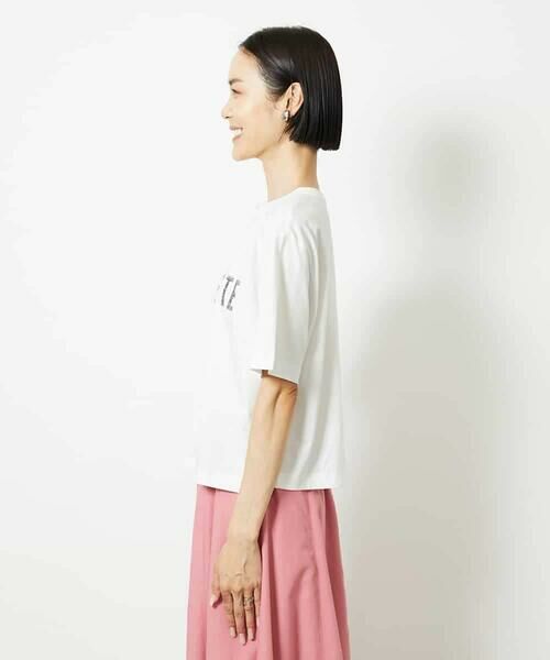 MICHEL KLEIN / ミッシェルクラン カットソー | プリントロゴＴシャツ | 詳細21