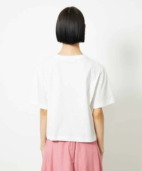 MICHEL KLEIN / ミッシェルクラン カットソー | プリントロゴＴシャツ | 詳細22