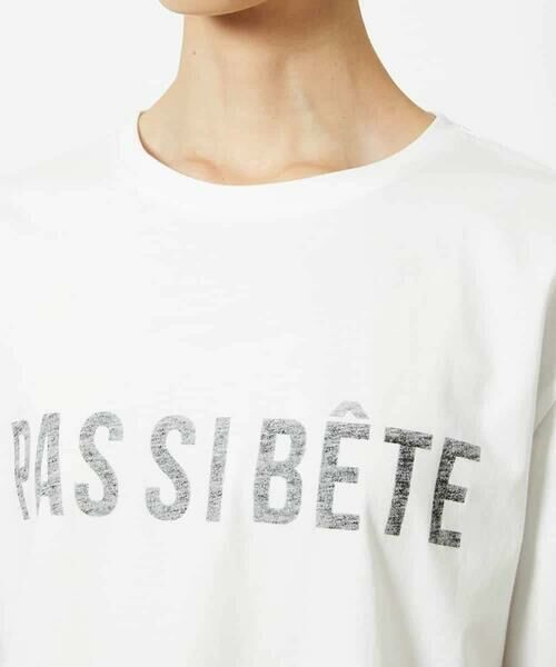 MICHEL KLEIN / ミッシェルクラン カットソー | プリントロゴＴシャツ | 詳細23