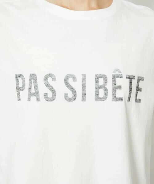 MICHEL KLEIN / ミッシェルクラン カットソー | プリントロゴＴシャツ | 詳細26