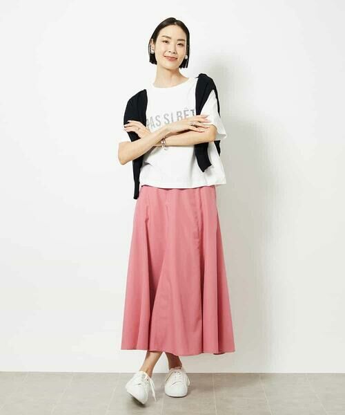 MICHEL KLEIN / ミッシェルクラン カットソー | プリントロゴＴシャツ | 詳細4