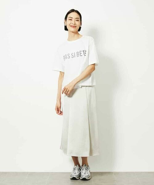 MICHEL KLEIN / ミッシェルクラン カットソー | プリントロゴＴシャツ | 詳細6