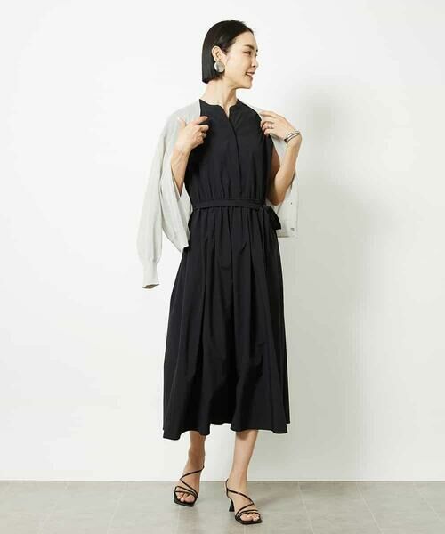 MICHEL KLEIN / ミッシェルクラン カーディガン・ボレロ | Vネックシアーカーディガン | 詳細11