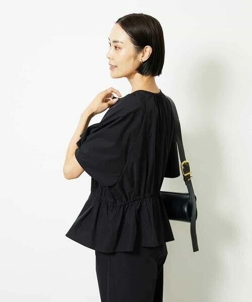 MICHEL KLEIN / ミッシェルクラン シャツ・ブラウス | ［セットアップ対応/2WAY]ウエストマークギャザーブラウス | 詳細13