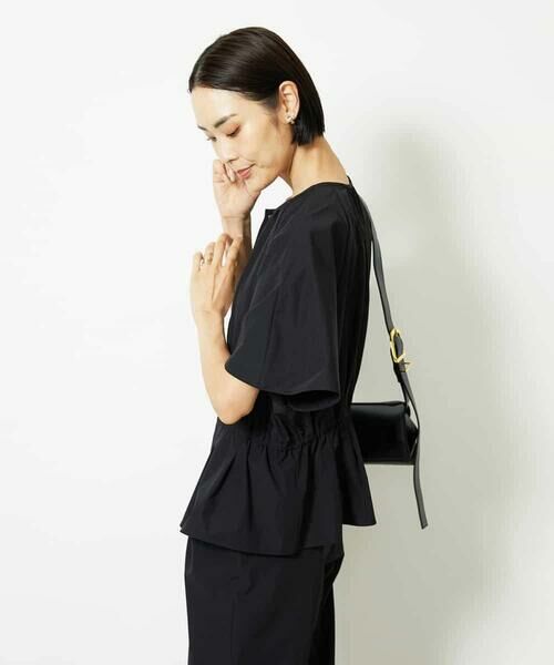 MICHEL KLEIN / ミッシェルクラン シャツ・ブラウス | ［セットアップ対応/2WAY]ウエストマークギャザーブラウス | 詳細14