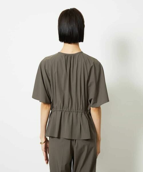 MICHEL KLEIN / ミッシェルクラン シャツ・ブラウス | ［セットアップ対応/2WAY]ウエストマークギャザーブラウス | 詳細23