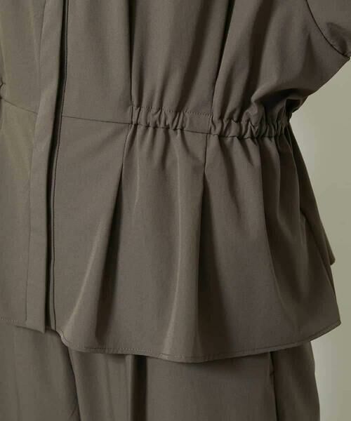 MICHEL KLEIN / ミッシェルクラン シャツ・ブラウス | ［セットアップ対応/2WAY]ウエストマークギャザーブラウス | 詳細26