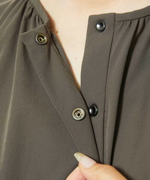 MICHEL KLEIN / ミッシェルクラン シャツ・ブラウス | ［セットアップ対応/2WAY]ウエストマークギャザーブラウス | 詳細27