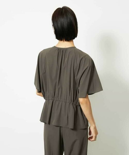 MICHEL KLEIN / ミッシェルクラン シャツ・ブラウス | ［セットアップ対応/2WAY]ウエストマークギャザーブラウス | 詳細3