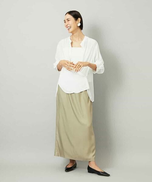 MICHEL KLEIN / ミッシェルクラン シャツ・ブラウス | [3WAY]カシュクールドビーブラウス | 詳細16