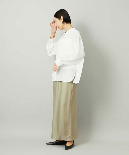 MICHEL KLEIN / ミッシェルクラン シャツ・ブラウス | [3WAY]カシュクールドビーブラウス | 詳細22