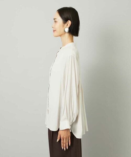 MICHEL KLEIN / ミッシェルクラン シャツ・ブラウス | [3WAY]カシュクールドビーブラウス | 詳細24