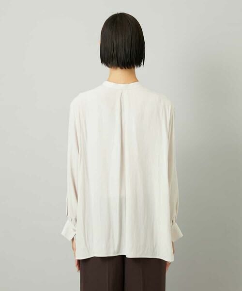 MICHEL KLEIN / ミッシェルクラン シャツ・ブラウス | [3WAY]カシュクールドビーブラウス | 詳細25