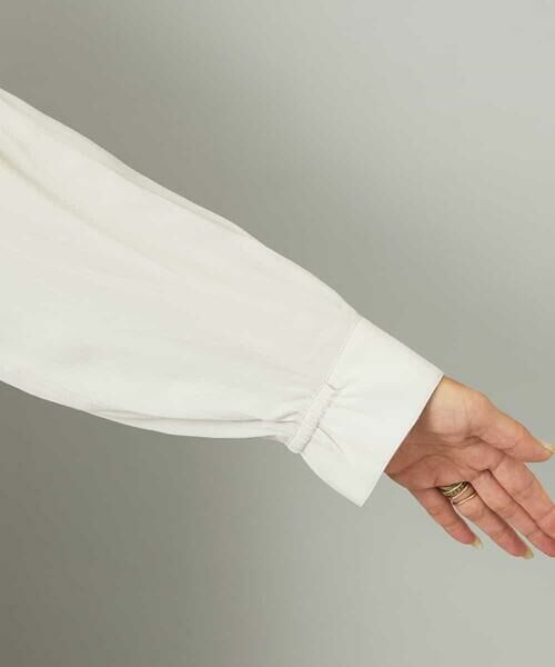 MICHEL KLEIN / ミッシェルクラン シャツ・ブラウス | [3WAY]カシュクールドビーブラウス | 詳細27