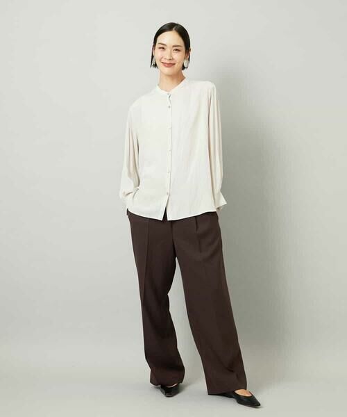 MICHEL KLEIN / ミッシェルクラン シャツ・ブラウス | [3WAY]カシュクールドビーブラウス | 詳細3