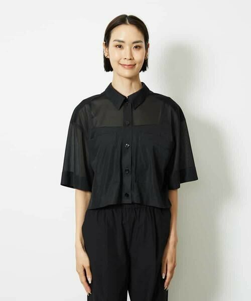 MICHEL KLEIN / ミッシェルクラン シャツ・ブラウス | ダブルポケットシャツ | 詳細10