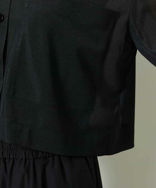 MICHEL KLEIN / ミッシェルクラン シャツ・ブラウス | ダブルポケットシャツ | 詳細15