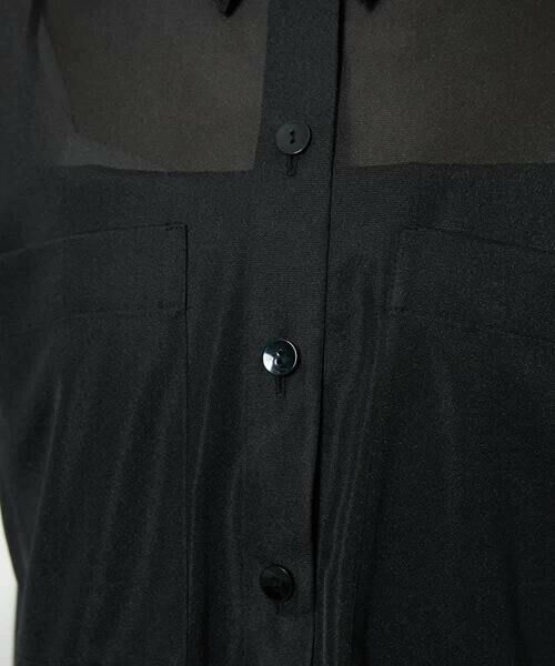 MICHEL KLEIN / ミッシェルクラン シャツ・ブラウス | ダブルポケットシャツ | 詳細17