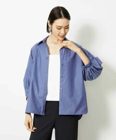 MICHEL KLEIN / ミッシェルクラン シャツ・ブラウス | 袖ボリュームシャツ