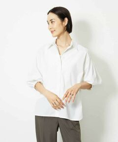 MICHEL KLEIN / ミッシェルクラン シャツ・ブラウス | 袖ボリュームシャツ