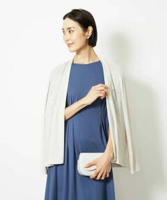 MICHEL KLEIN / ミッシェルクラン カーディガン・ボレロ | [紫外線/冷房対策に]ショートトッパーカーディガン