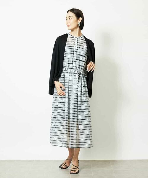 MICHEL KLEIN / ミッシェルクラン カーディガン・ボレロ | [紫外線/冷房対策に]ショートトッパーカーディガン | 詳細19