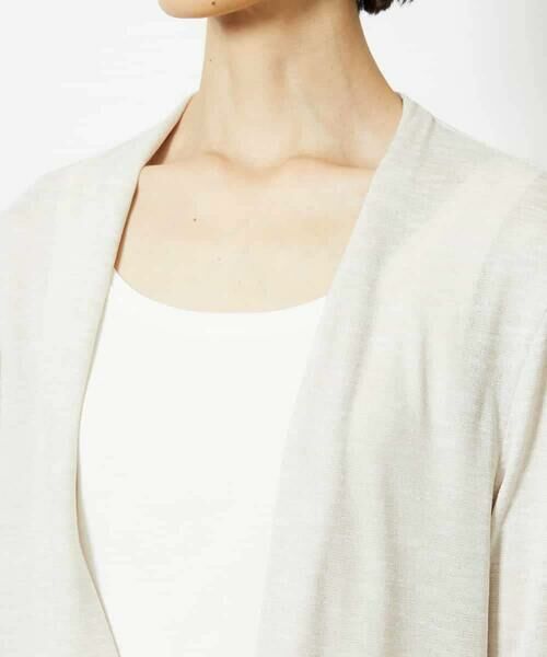 MICHEL KLEIN / ミッシェルクラン カーディガン・ボレロ | [紫外線/冷房対策に]ショートトッパーカーディガン | 詳細25