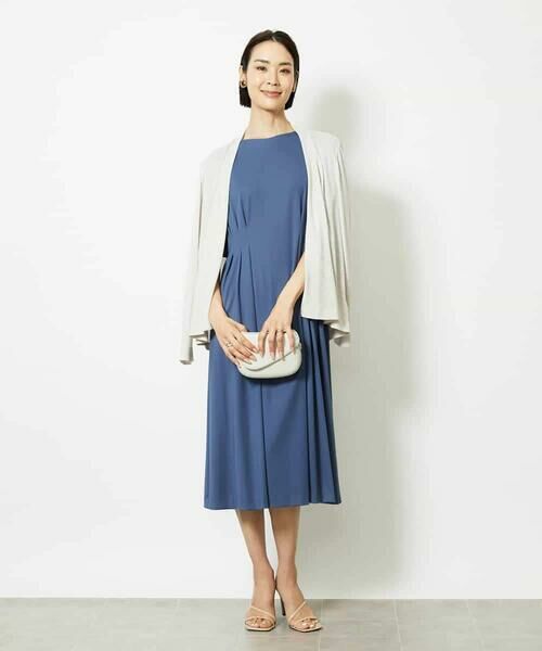 MICHEL KLEIN / ミッシェルクラン カーディガン・ボレロ | [紫外線/冷房対策に]ショートトッパーカーディガン | 詳細3