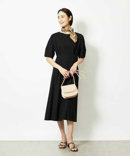 MICHEL KLEIN / ミッシェルクラン ロング・マキシ丈ワンピース | ストレッチカットワンピース | 詳細13