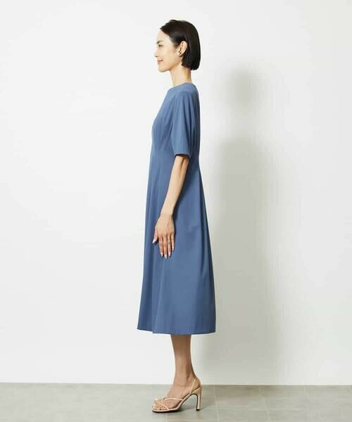 MICHEL KLEIN / ミッシェルクラン ロング・マキシ丈ワンピース | ストレッチカットワンピース | 詳細16