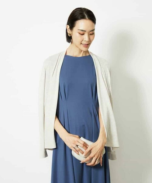 MICHEL KLEIN / ミッシェルクラン ロング・マキシ丈ワンピース | ストレッチカットワンピース | 詳細2