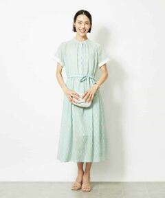 MICHEL KLEIN / ミッシェルクラン ロング・マキシ丈ワンピース | ジオメトリック柄ワンピース