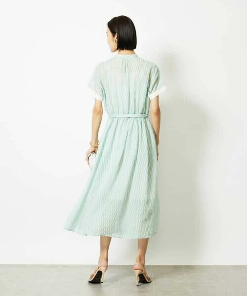 MICHEL KLEIN / ミッシェルクラン ロング・マキシ丈ワンピース | ジオメトリック柄ワンピース | 詳細13