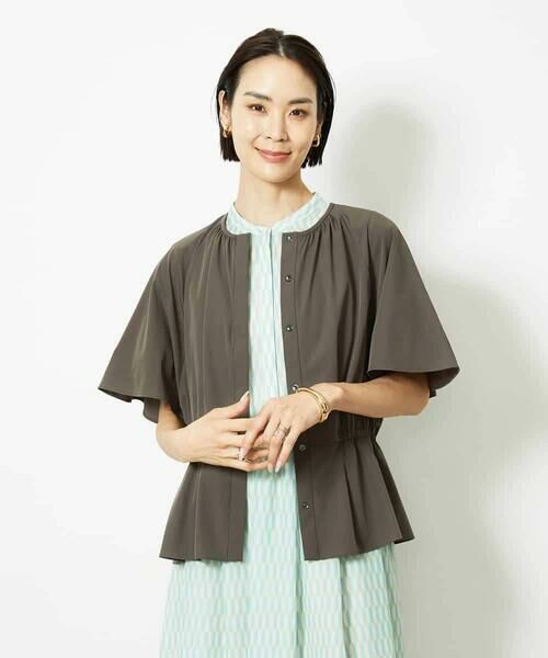 MICHEL KLEIN / ミッシェルクラン ロング・マキシ丈ワンピース | ジオメトリック柄ワンピース | 詳細14