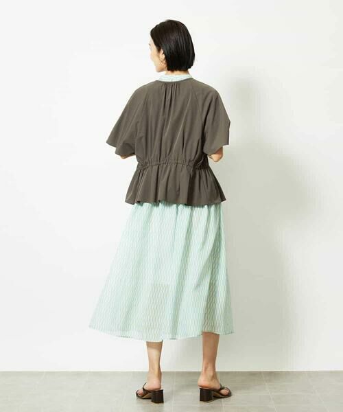 MICHEL KLEIN / ミッシェルクラン ロング・マキシ丈ワンピース | ジオメトリック柄ワンピース | 詳細19