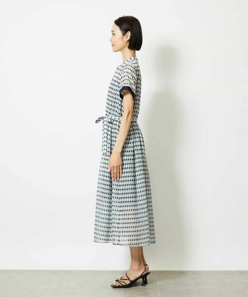 MICHEL KLEIN / ミッシェルクラン ロング・マキシ丈ワンピース | ジオメトリック柄ワンピース | 詳細21