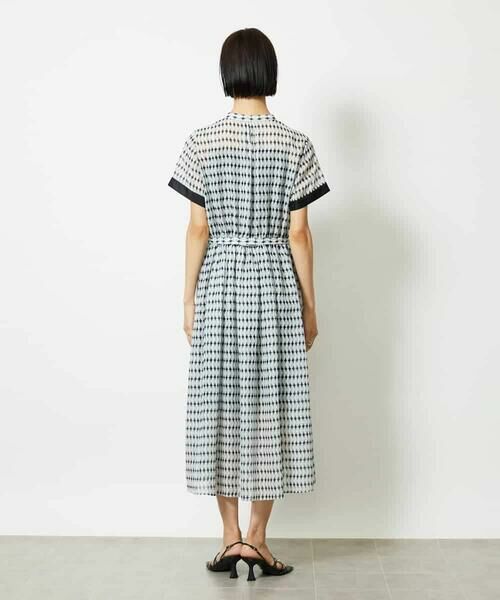MICHEL KLEIN / ミッシェルクラン ロング・マキシ丈ワンピース | ジオメトリック柄ワンピース | 詳細22