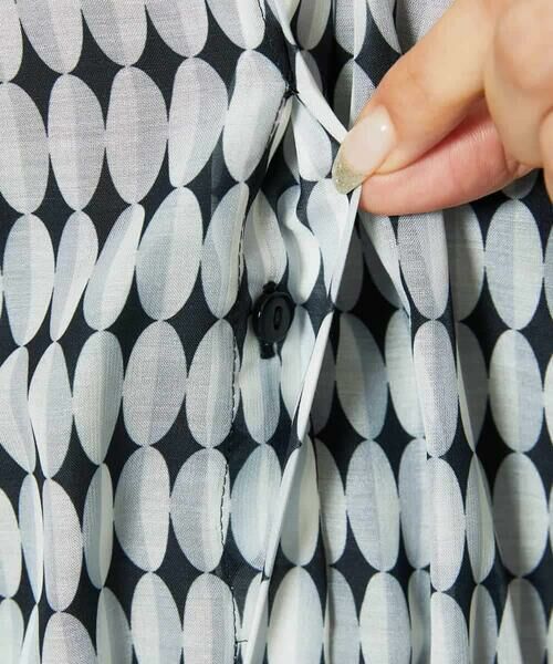 MICHEL KLEIN / ミッシェルクラン ロング・マキシ丈ワンピース | ジオメトリック柄ワンピース | 詳細28