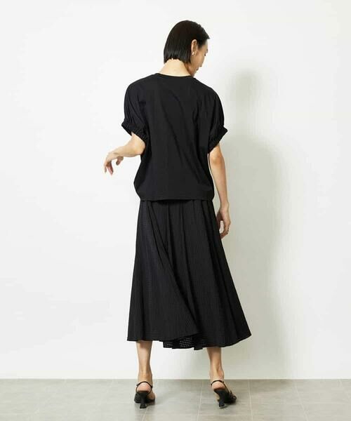 MICHEL KLEIN / ミッシェルクラン ロング・マキシ丈スカート | [セットアップ対応]トリオシアーチェックフレアスカート | 詳細17