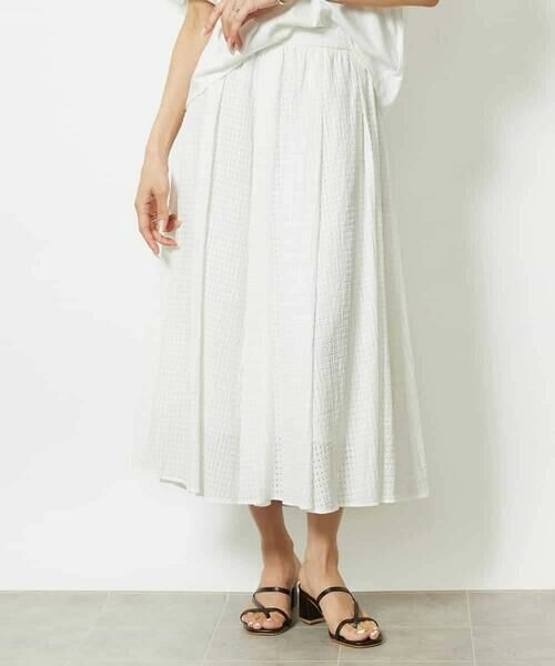 MICHEL KLEIN / ミッシェルクラン ロング・マキシ丈スカート | [セットアップ対応]トリオシアーチェックフレアスカート | 詳細18