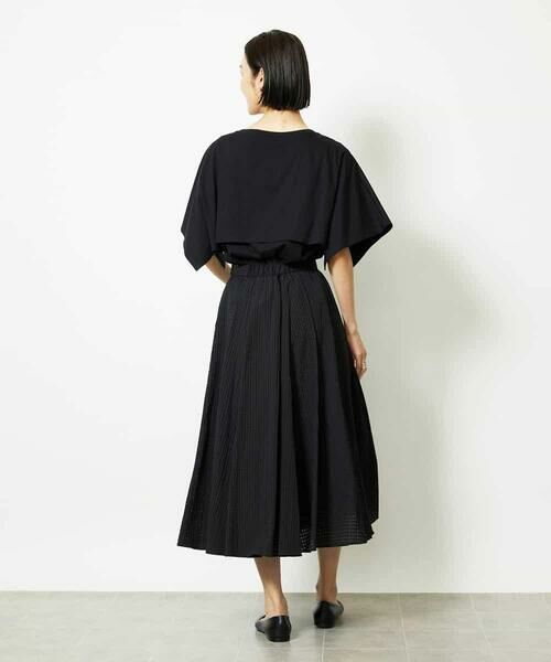 MICHEL KLEIN / ミッシェルクラン ロング・マキシ丈スカート | [セットアップ対応]トリオシアーチェックフレアスカート | 詳細7