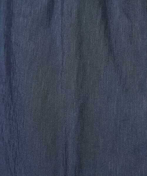 MICHEL KLEIN / ミッシェルクラン ロング・マキシ丈スカート | シャンブレーデニムフレアスカート | 詳細17