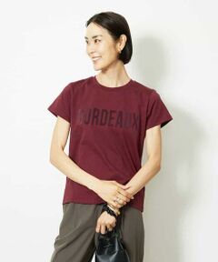 MICHEL KLEIN / ミッシェルクラン カットソー | フロッキーロゴTシャツ