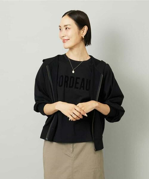 MICHEL KLEIN / ミッシェルクラン カットソー | フロッキーロゴTシャツ | 詳細26