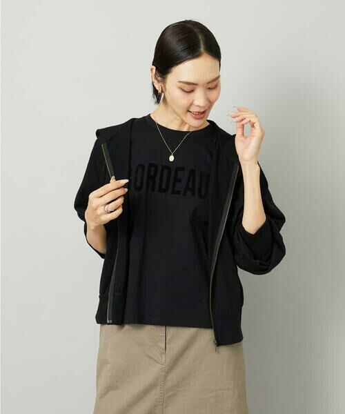 MICHEL KLEIN / ミッシェルクラン カットソー | フロッキーロゴTシャツ | 詳細27