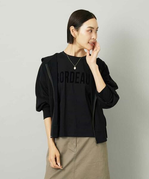 MICHEL KLEIN / ミッシェルクラン カットソー | フロッキーロゴTシャツ | 詳細28